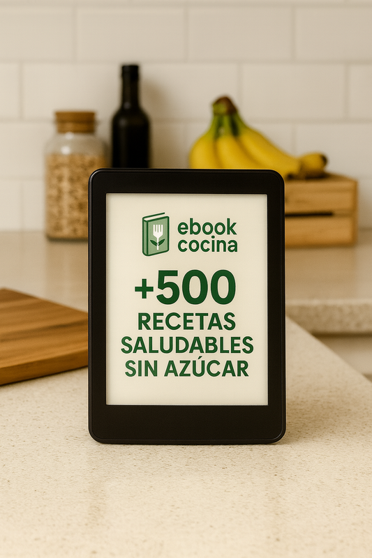 +500 recetas saludables sin azúcar